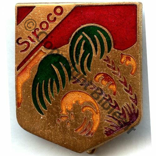 SIROCO TORPILLEUR LE SIROCO 22.P1.15  AB.P SM Bol poinconne Dos lisse irreg Src.STELLA 39EurInv