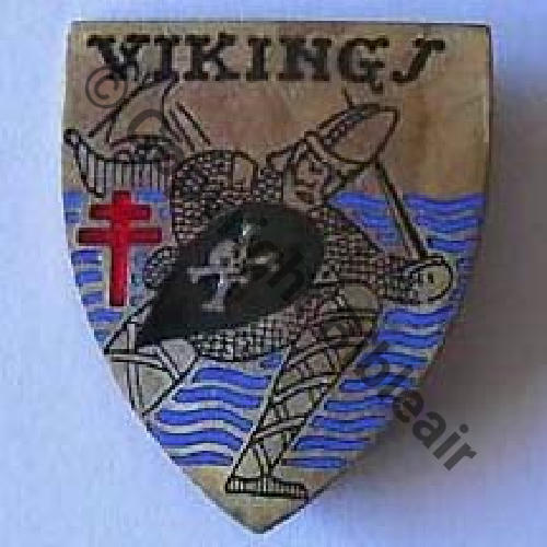 VIKING  TRANSPORT CHALUTIER ARME FNFL VIKING  1939.42  SM Fab LE CAIRE Bol Eping nourrice.. Dos lisse irreg Sc.fnfl 500EurInv