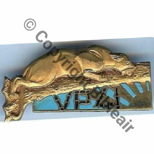 41  VEDETTE PATROUILLE 41  FLOTTE AMPHIBIE INDO SUD  A.AUGIS ST.BARTH LYON 3Li Bol fenetre allonge Dos lisse irreg Embouti Src.dixmude8 PV75Eur 