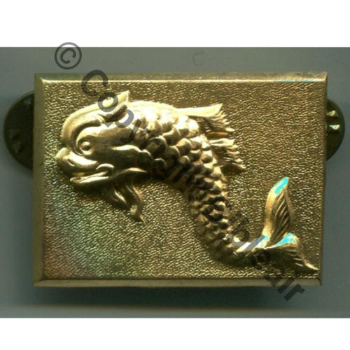 CERTIFICAT AMPHIBIE 1947 40x30mm  SM (matrice COINDEROUX)4Anneaux Embouti Src.L.DANJOU 