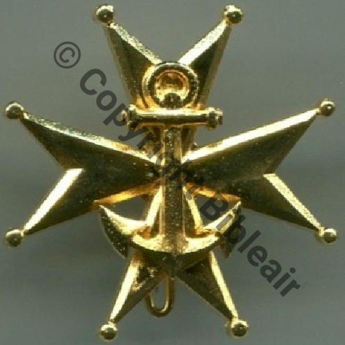 FONCTION AUMONIER PROTESTANT 1962 sur UNIFORME 46x46mm  Dr SM Eping Src.L.DANJOU 
