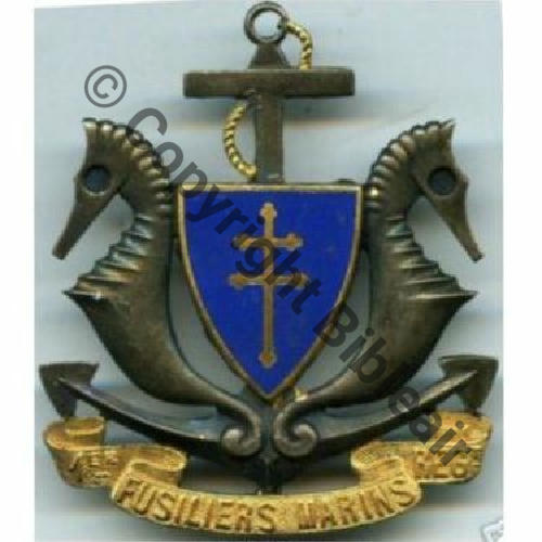 1eRgt FUSILIERS MARINS  HERMES SM Eping bascule Embouti Sc.BARTLETT 102Eur11.07