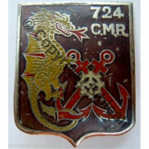 CODO INDO 724eCMR  FabLOC Peint Dos irreg Bol allonge 41x33mm Src.leberetvert 500EurInv 