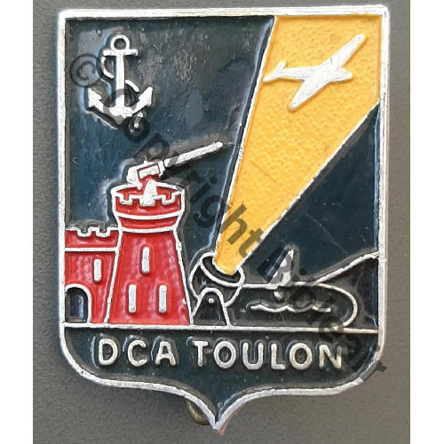 DCA TOULON  A.AUGIS LYON ST.BARTH 2Lign 2Griffes Dos grenu Src.leberetvert 60EurInv