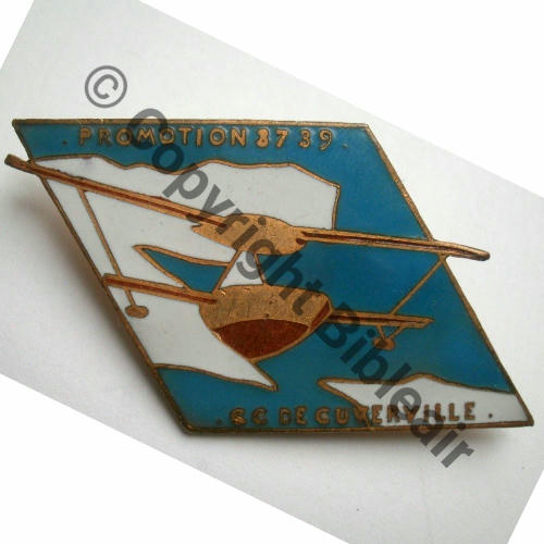 PROMOTION HYDRAVION C.C DE CUVERVILLE 37.39  AB SM Bol pastille Dos lisse irreg marque en relief DISPARU AU POLE EN 1928 Src.roxhan888 795Eur11.20 