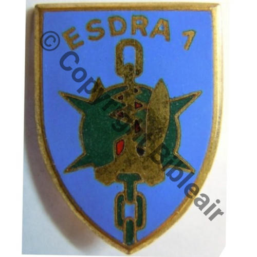 DRAGUEUR DE MINES ESDRA Esc Drag Mines  DrP DBol Guilloche Sc.francemilitaria 