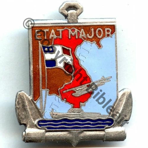 EMM EO  ETAT MAJOR MARINE EO  COURTOIS PARIS Bol octog Dos lisse Src.STELLA 21Eur03.15