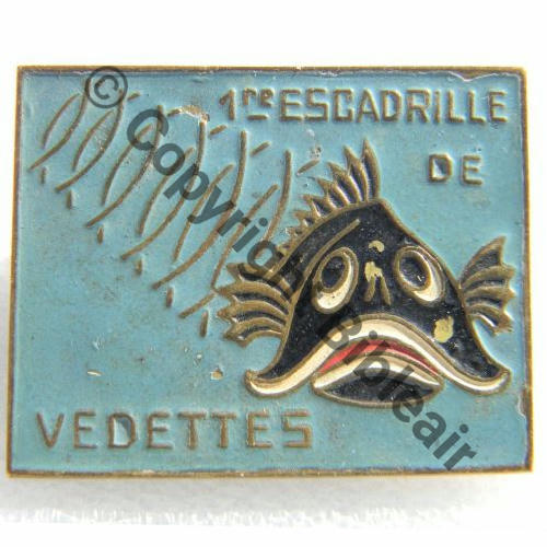 ESCADRILLE VEDETTES  SM Bol Dos lisse irreg Src.stanislas1968 67Eur11.15
