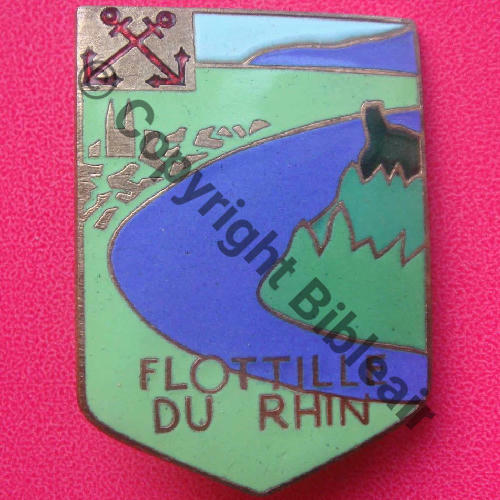 FLOTILLE DU RHIN  AB.P Bol poinconne Dos lisse Src.patarcadius 50EurInv