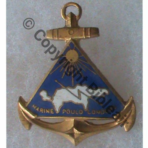 MARINE  POULO CONDOR  A.AUGIS ST.BARTH LYON sur 3 cotes Bol fenetre allonge Dos lisse Src.sahariens50 110EurInv 