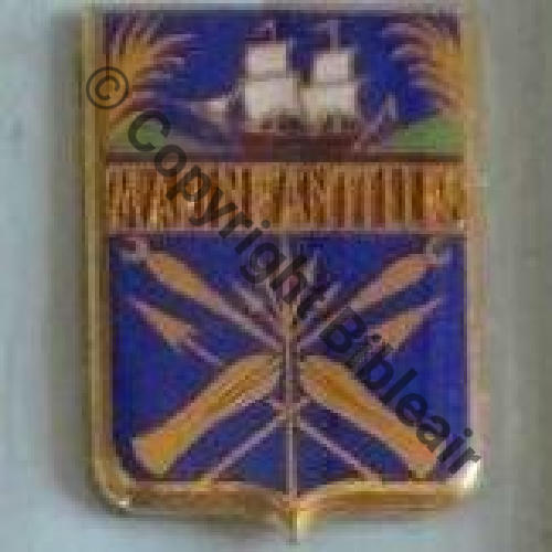 MARINE ANTILLES  AB.P Poincon  38x30mm Src.rvinsignescollect  130EurInv 
