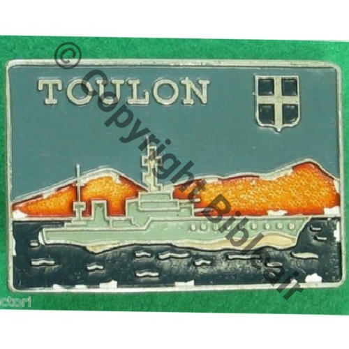 MARINE TOULON  Alu peint  SM 2Griffes Type Augis Dos irreg Sc.atectori 14Eur03.12