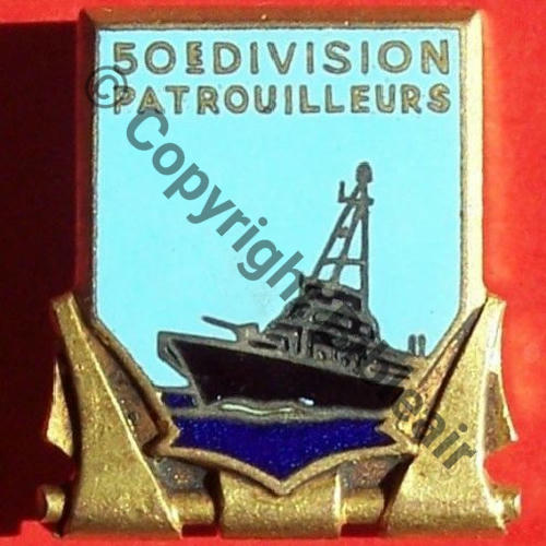 PATROUILLEUR 50e DIVISION  AB.P Guilloche.. Bol poinconne Src.lepoulpe324 50EurInv 
