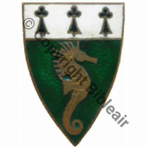 SOUS MARIN 6e ESCADRILLE AB.P Bol Poinconne Dos lisse irreg Src.LAVOCAT PV200Eur
