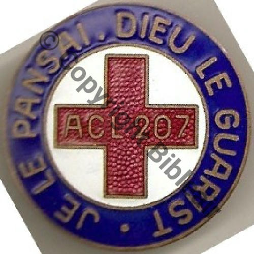 ACL 207e AMBULANCE CHIRURGICALE LEGERE 7eCA AUGIS Src.zelia20 125Eur06.17 