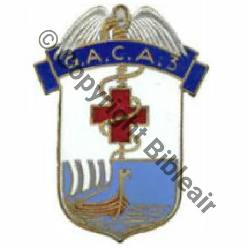 GACA  Grp AMBULANCES CORPS ARMEE No3  SM Bol Dos LISSE Src.LAVOCAT PV30Eur 