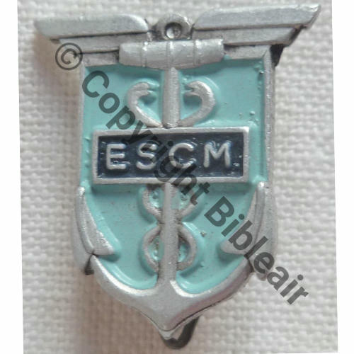 ESCM... ETAB SANTE CONVALO MARINE...  SM 2Griffes Grenu 19x17mm Src.leberetvert 200EurInv 