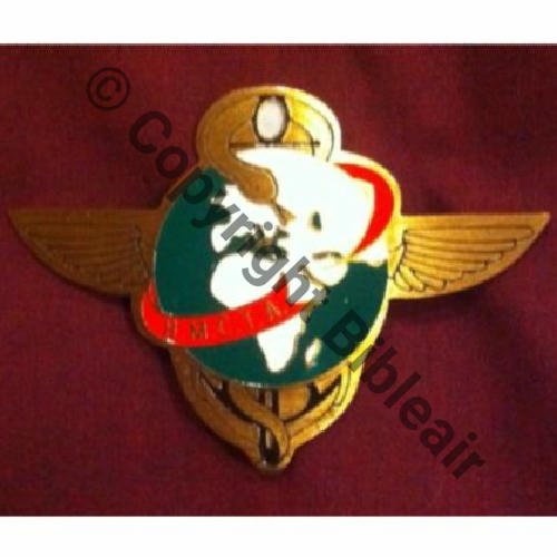 HMCTA RYAD Hop Medic Chir Transit Air GUERRE GOLF  Fab LOC Peint No34 Tambour soude etain Dos lisse irreg Sc.fgsante 49EurInv 