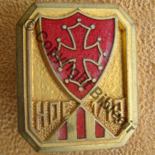 HOE  HOPITAL ORIGINE ETAPE 1.19 LUNEL  DrSM Bol fenetre pastille DRPN Dos lisse embouti Src.lectou32 MAP100Eur 