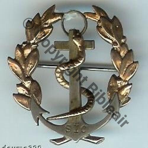 SECTION INFIRMIERS COLONIAUX LEVANT OR & ARGENT  Fab LOC DAMAS.. Eping nourrice Dos lisse Sc.doume380 1500EurInv
