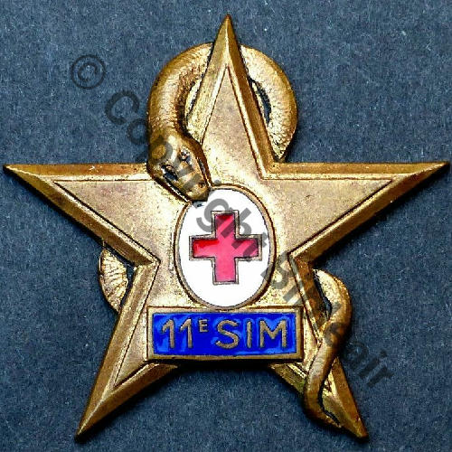 SIM  11eSIM  DrP Bol.. Dos lisse irreg Embouti Src.ccluc PV15Eur 