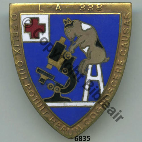 LABORATOIRE D.ARMEE 338  SM Src.grandspins13 560EurInv
