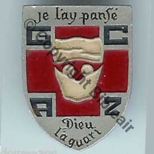 GCA  2eGpe CHIRURGICAL AVANCE  A.AUGIS LYON ST.BARTH 2Griffes Granuleux Sc.LEMARSOIN 450EurInv