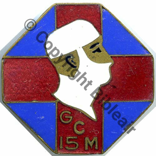 GCM  GROUPE CHIRURGICAL MOBILE No15  SM Bol fenetre Dos lisse irreg strie Src.SEGALEN 385EurInv 