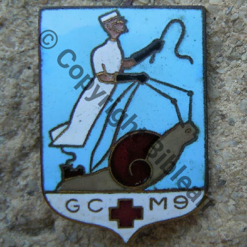 GCM  GROUPE CHIRURGICAL MOBILE No9  FRAISSE SM Bol fenetre Pastille FRAISSE DEMEY Dos lisse scintillant Src.lapetitebrocdechacha 760EurInv 