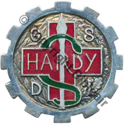 GSD  Gpe SANITAIRE DIVISIONNAIRE 3 HARDY   DrPBER Dep Bol Dos lisse Src.LAVOCAT 180EurInv 