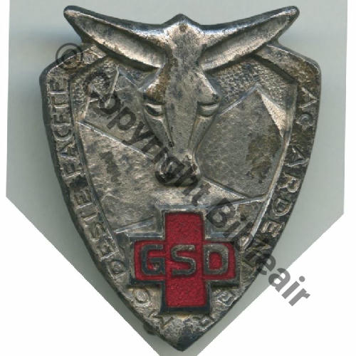 GSD  Gpe SANITAIRE DIVISIONNAIRE 31 31eDIV  DrBER Src.grandspins13 PV108Eur 