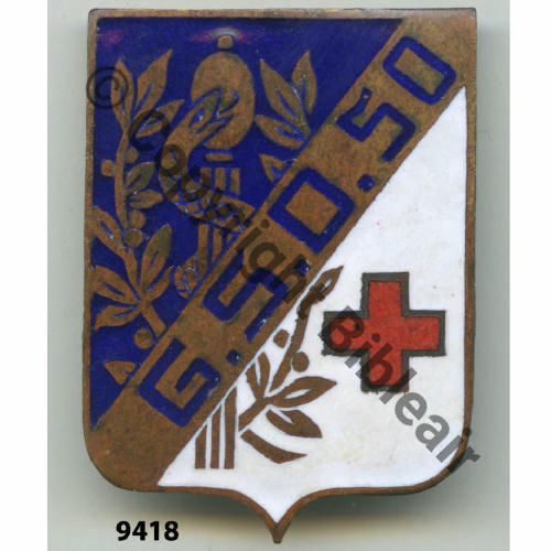 GSD  Gpe SANITAIRE DIVISIONNAIRE 50  SM  Dos lisse  Src.grandspins13 380EurInv