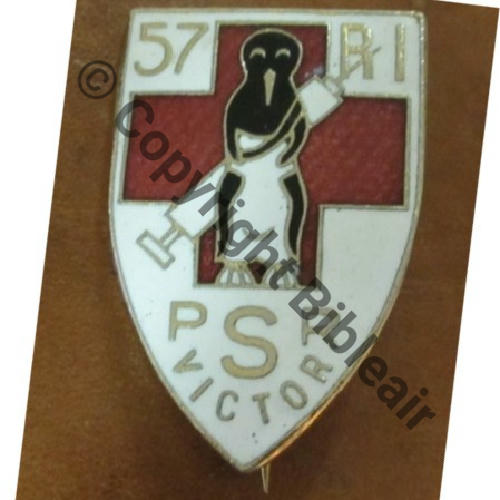 RI  57eRI POSTE SANITAIRE VICTOR  SM Eping bascule Dos lisse irreg Src.dannydunkan 139EurInv 