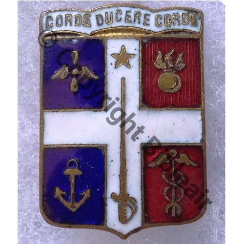 SERVICE SANTE COLO,,,  SM Bol tube long Dos lisse Grave Src.francemilitaria 190EurInv