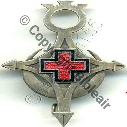SERVICE SANTE TERRITOIRES SUD ALGERIEN AUGIS SM Bol en huit a double fenetre Dos lisse Grave SERVICE SANTE TERRITOIRES DU SUD Sc.STELLA 58Eur.11.07