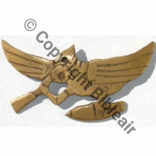 EOA Escadrille Observation 4eDMM Div Maroc Mont  SM Ss attache Dos martele irreg Sc.fougnac 805Eur10.10 