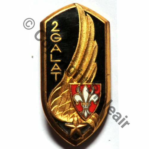 GALAT 2e Groupe G1993  AB.P 2Anneaux Dos chevrons SNH Src.grognardjulien 9Eur12.13 