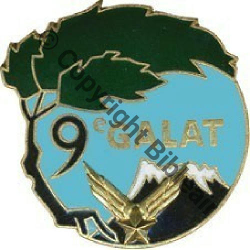 GALAT 9e Groupe G2077  DrP 2Anneaux Guilloche Sc.karthala 40EurInv 