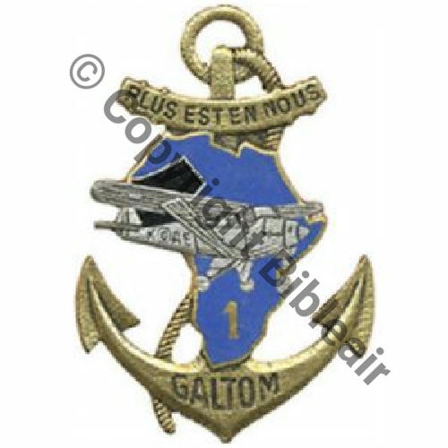 GALTOM  Gpe aerien leger TOM G1587  DrP 2Anneaux Guilloche Src.LAVOCAT 46Eur11.03 PV60Eur 
