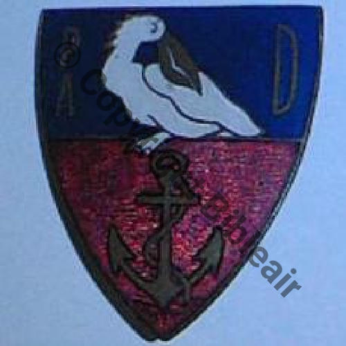 PAD ART COLO.. 1940  SM Bol Dos lisse irreg Sc.patrickm6070 120EurInv