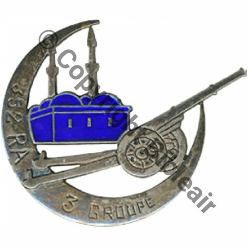 RALP  352eRgt Art Lourde Portee 3eGpe LEVANT ARGENT Poincon Eping bascule Dos lisse irreg Src.imlavocat 650EurInv