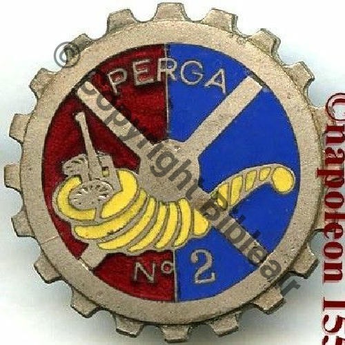PERGA  PARC ENTRETIEN RESERVE GENERALE ARTILLERIE  FRAISSE DEMEY Dep Bol fenetre Dos lisse irreg Embouti leger Src.STELLA 160Eur11.13 