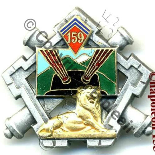 RAP  159e Rgt ARTILLERIE DE POSITION  LIGNE MAGINOT DrPBER Dep Bol fenetre Dos Granuleux  Sc.STELLA 98Eur11.07
