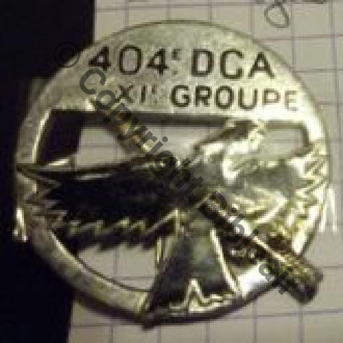 DCA  404eDCA XIe groupe  WW2  CARTIER PARIS Eping KC Src.alaindoudou66 36Eur03.12 