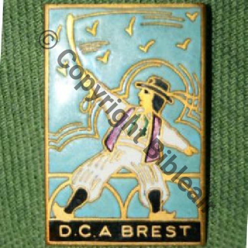 DCA BREST  A.AUGIS ST.BARTH 3Li + poincon AA.LYON Bol fenetre allonge Dos granuleux Sc.flgew42 50EurInv 