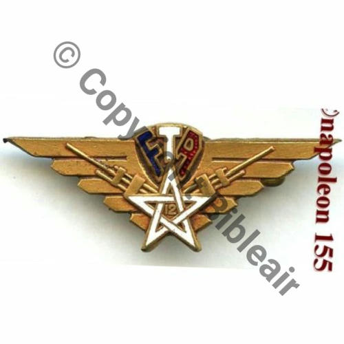 FTA  12eFTA MAROC  A.AUGIS ST.BARTH LYON 3Li Bol allonge Dos lisse Src.STELLA 89Eur03.14 