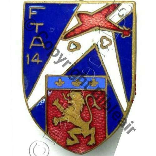 FTA  14eFTA Avant Guerre  A.AUGIS ST BARTH LYON 3Lignes Bol fenetre alonge Alu Dos granuleux cuivre  Sc.STELLA