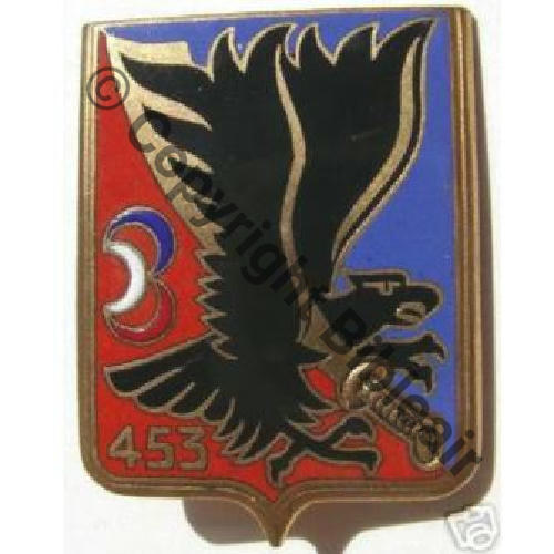 GAA  453eGROUPE ARTILLERIE ANTIAERIENNE  DrPNBER H741 Sc.andie81100