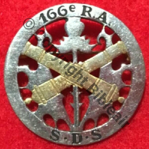 RA  166eRA SDS  AB.P Dep Poincon relief Eping bascule Dos lisse irreg Src.sahariens50 110EurInv 