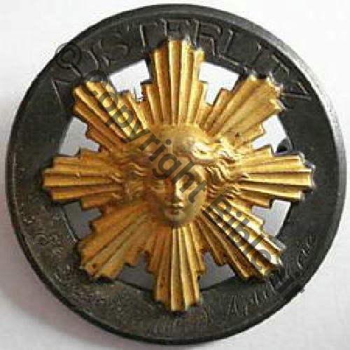 RA  8eRA WW2  AB Eping bascule Dos lisse Estampe Sc.monceyhiram